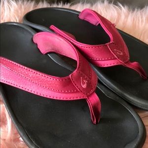 Hot Pink Ohana Olukai Sandals
